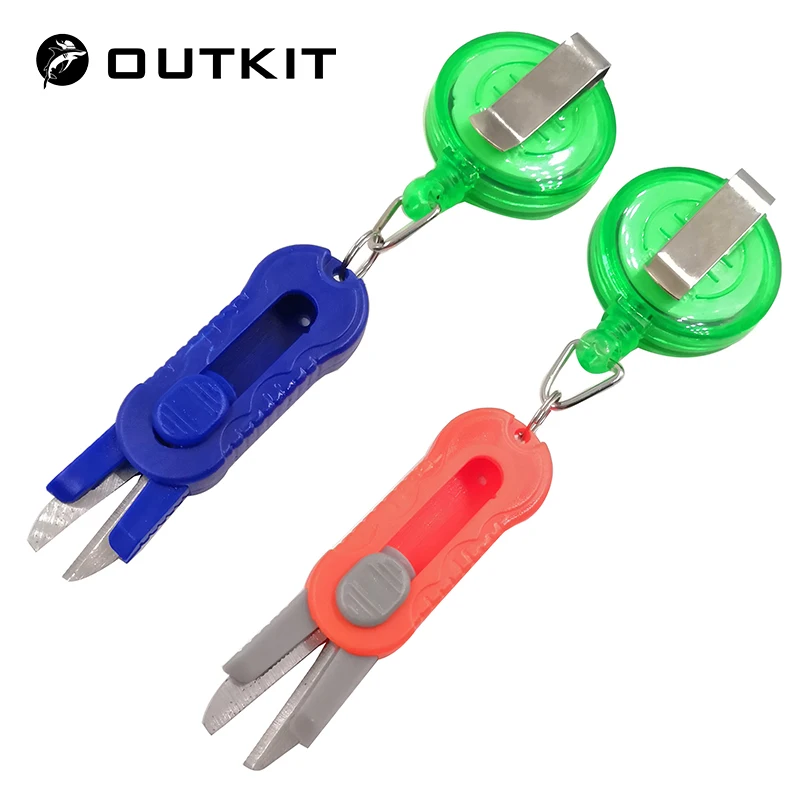 OUTKIT 1pcs Mini Flexible Scis - Fishing Line Cutter ulasan dan harga