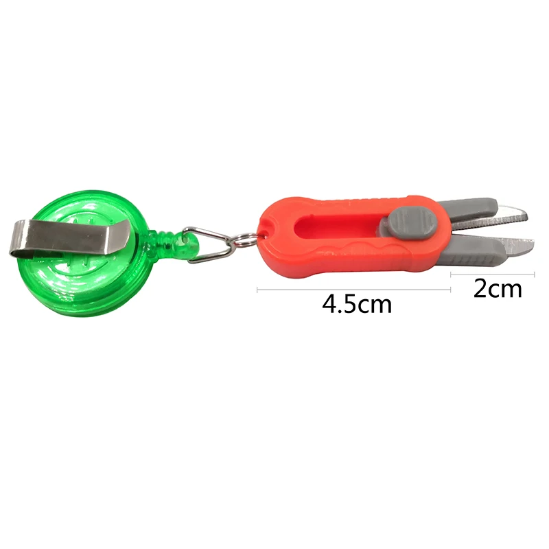 OUTKIT 1pcs Mini Flexible Scis - Fishing Line Cutter ulasan dan harga