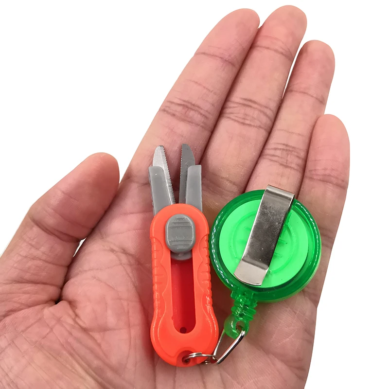 OUTKIT 1pcs Mini Flexible Scis - Fishing Line Cutter ulasan dan harga