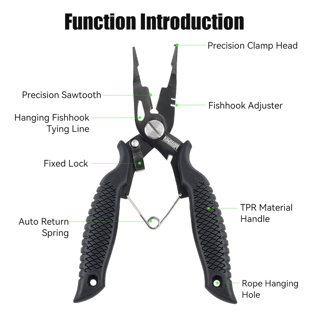 Kingdom Fishing Pliers Multifu - Fishing Line Cutter ulasan dan harga
