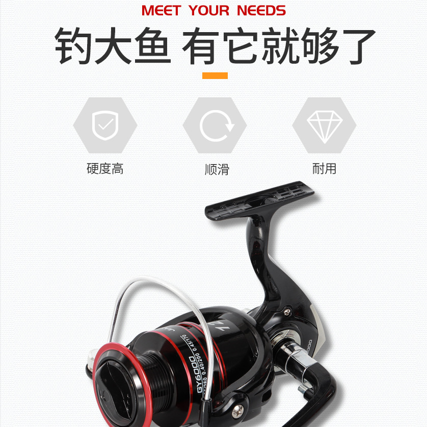 Gy Series 12 Ball Bearings Met - Ice Fishing Line ulasan dan harga