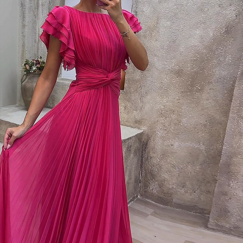 Wedding Guest Dress Elegant Pa - Tippet Line ulasan dan harga