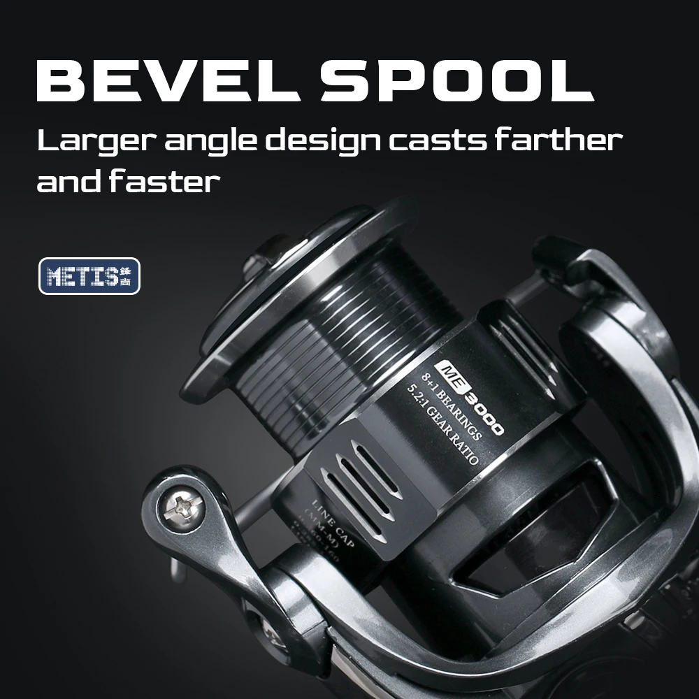 TSURINOYA METIS 1000 2000 3000 - Kastking Reel Zephyr ulasan dan harga