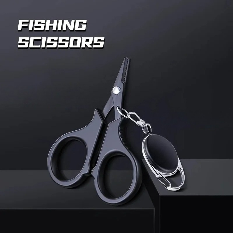 Portable Fishing Scissors With - Fishing Line Cutter ulasan dan harga
