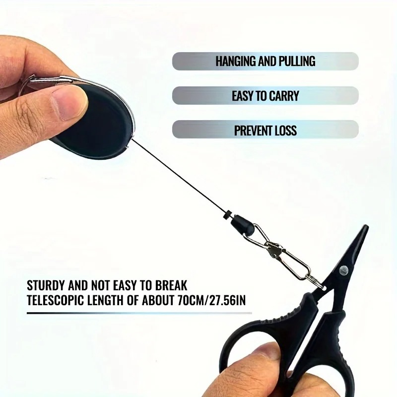Portable Fishing Scissors With - Fishing Line Cutter ulasan dan harga