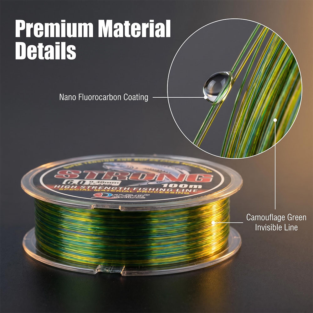 Limnoid100M Fluorocarbon Monof - Fluorocarbon Line ulasan dan harga