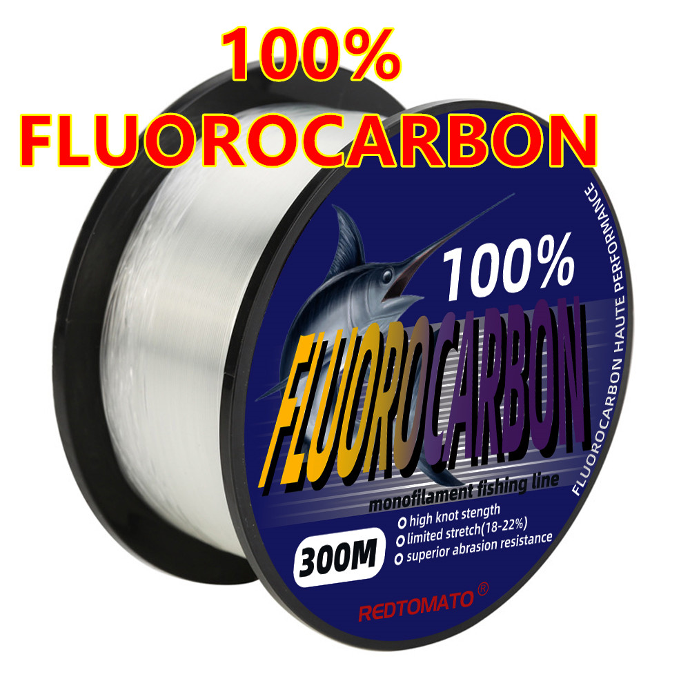 300M 100% Fluorocarbon Leader  - Fluorocarbon Line ulasan dan harga
